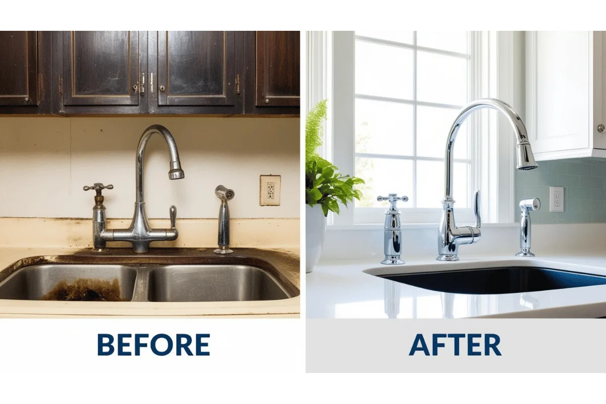 Sink & Faucet Replacement